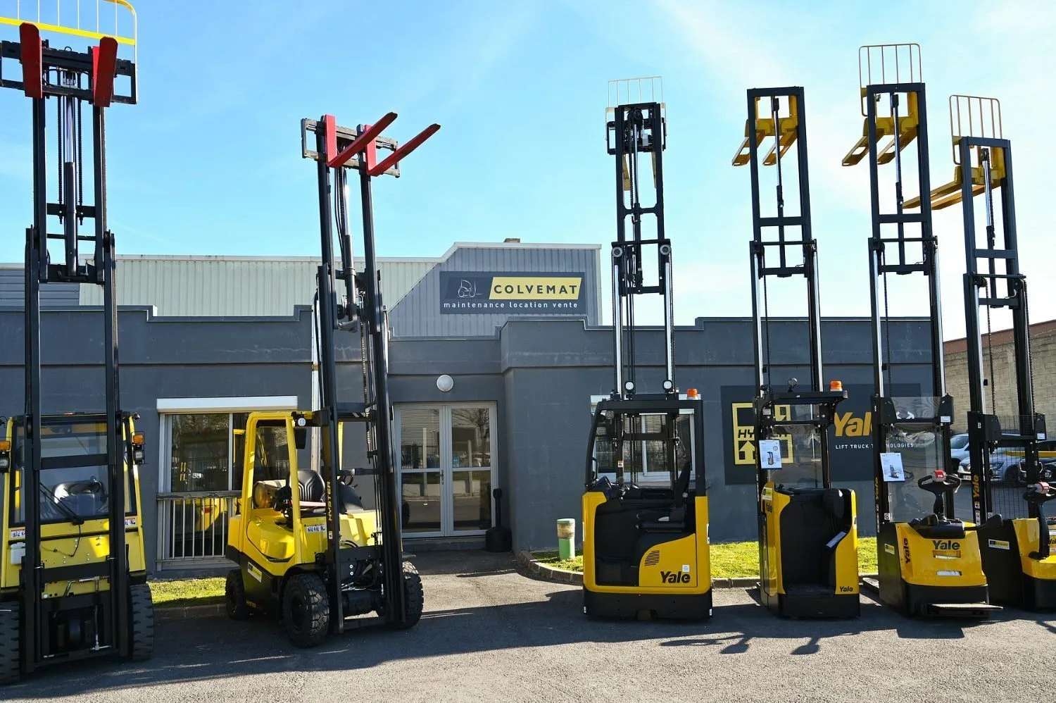 Concession officielle Hyster et Yale — Colvemat